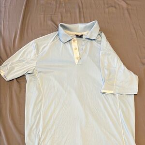 Light Blue Nike Polo Shirt